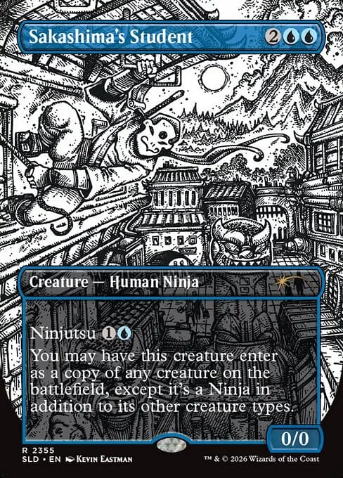 Sakashima's Student from Secret Lair Drop (Rare)