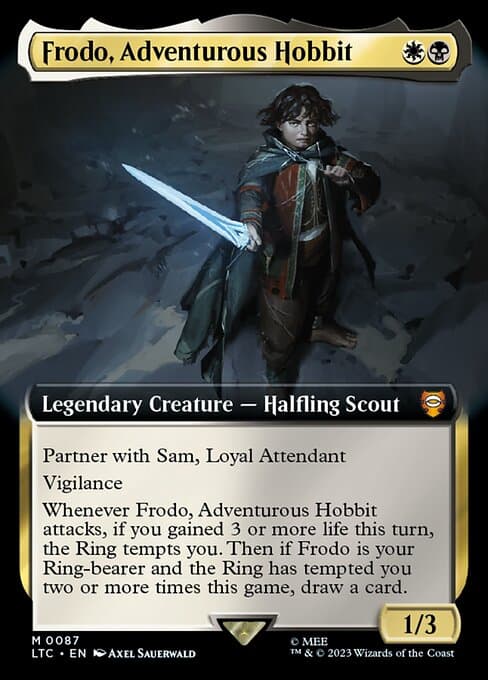 Frodo, Adventurous Hobbit from Tales of Middle-earth Commander (Mythic)