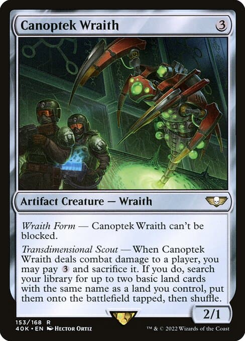 Canoptek Wraith (Rare)