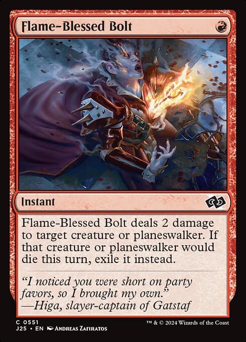 Flame-Blessed Bolt (Common)
