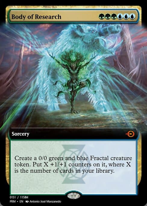 Body of Research from Magic Online Promos (Mythic)