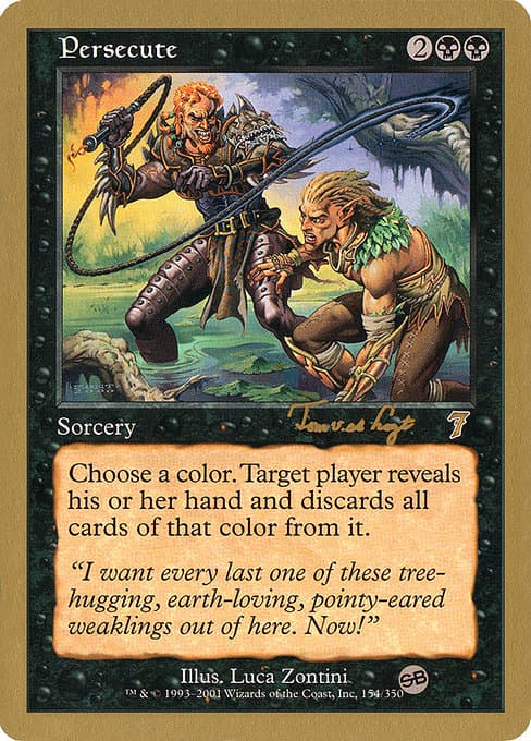 Persecute from World Championship Decks 2001 (Rare)