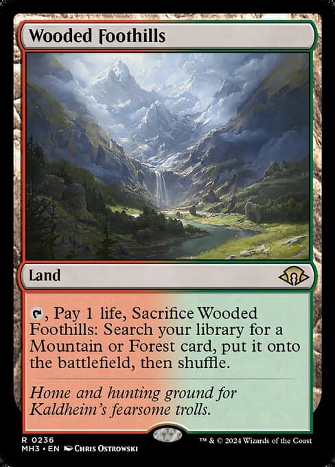 Wooded Foothills from Modern Horizons 3 (Rare)