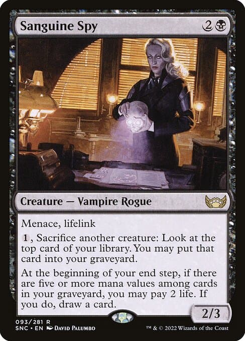 Sanguine Spy (Rare)