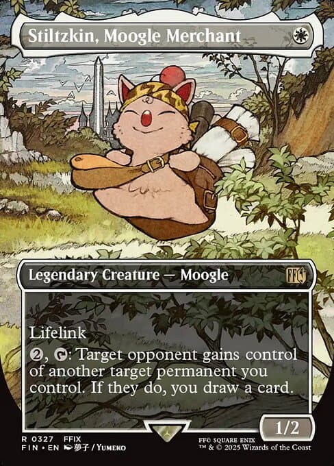 Stiltzkin, Moogle Merchant from Final Fantasy (Rare)