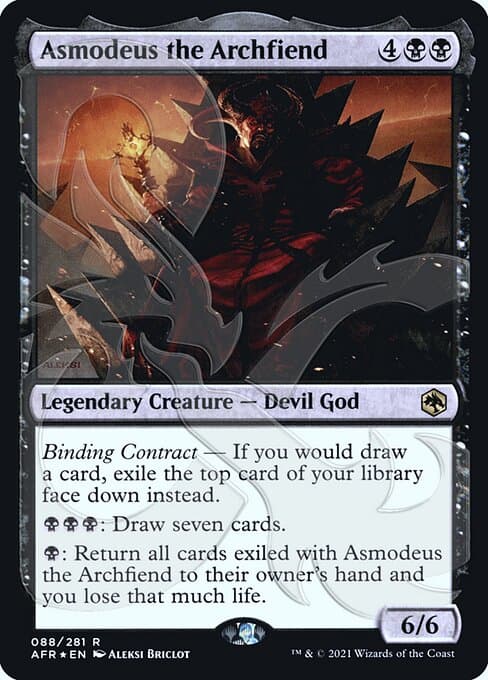 Asmodeus the Archfiend from Adventures in the Forgotten Realms Promos (Rare)