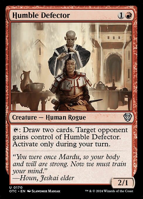 Humble Defector from Outlaws of Thunder Junction Commander (Uncommon)