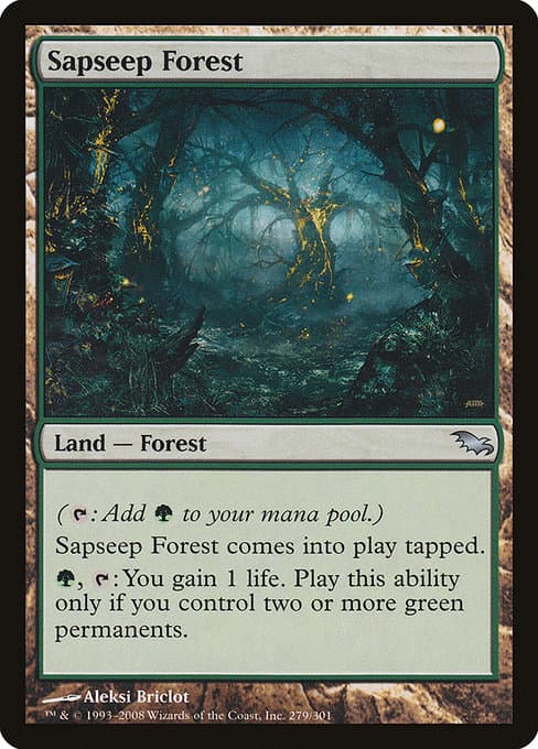 Sapseep Forest from Shadowmoor (Uncommon)