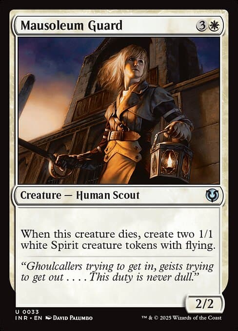 Mausoleum Guard from Innistrad Remastered (Uncommon)