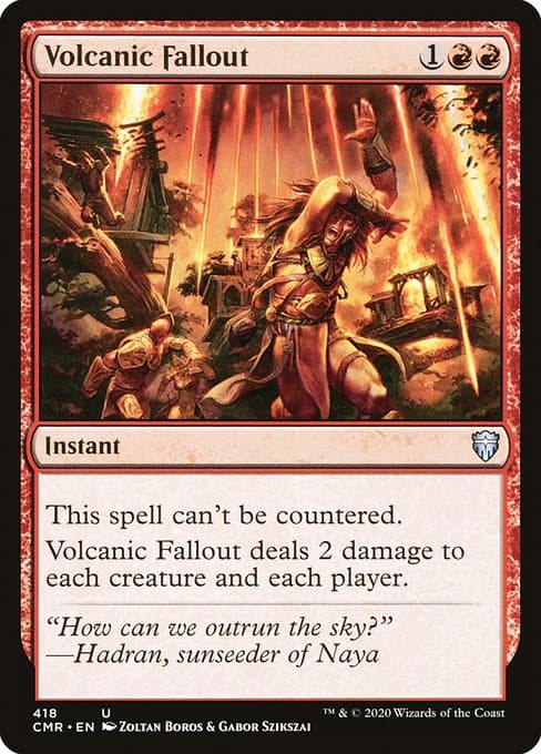 Volcanic Fallout from Commander Legends (Uncommon)