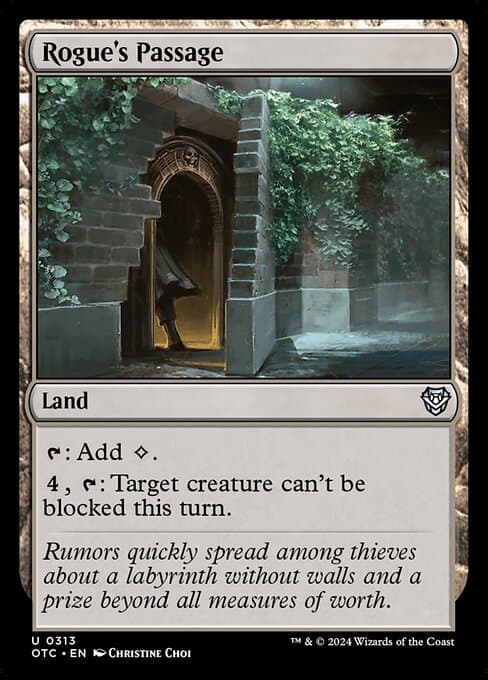 Rogue's Passage from Outlaws of Thunder Junction Commander (Uncommon)