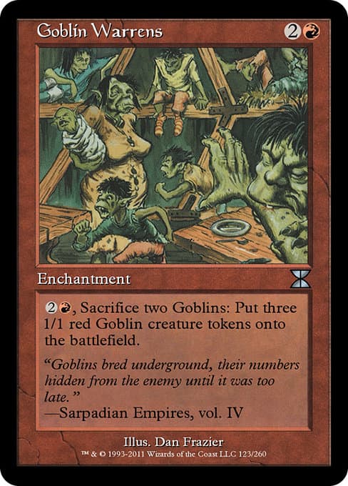 Goblin Warrens from Masters Edition IV (Uncommon)