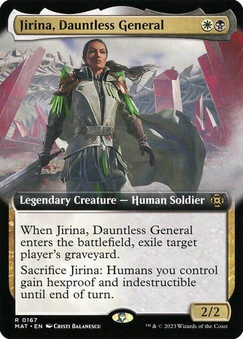 Jirina, Dauntless General from March of the Machine: The Aftermath (Rare)