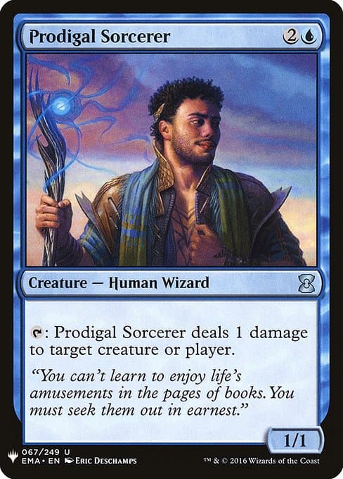 Prodigal Sorcerer from The List (Uncommon)