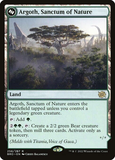 Argoth, Sanctum of Nature (Rare)