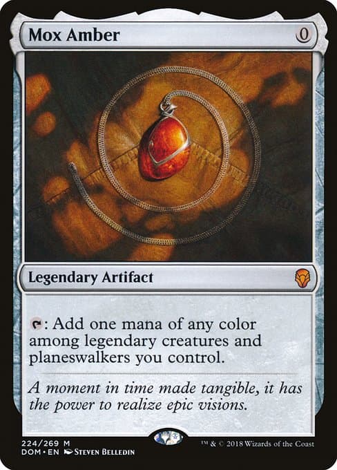 Mox Amber from Dominaria (Mythic)