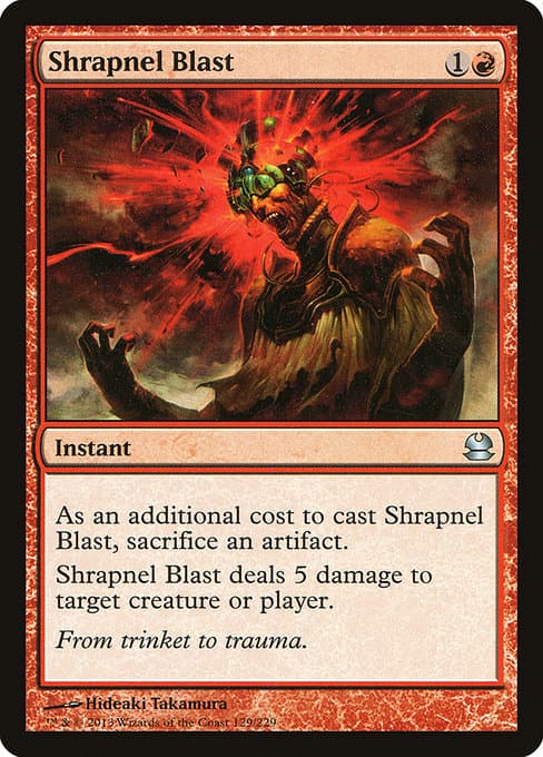 Shrapnel Blast from Modern Masters (Uncommon)