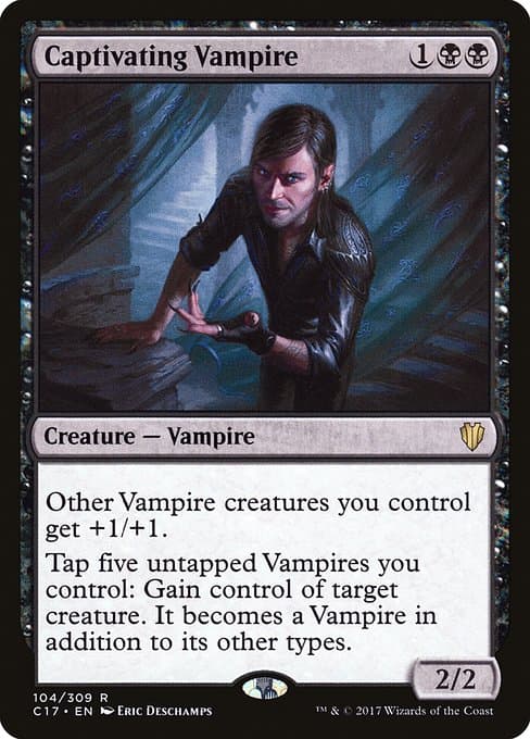 Captivating Vampire from Commander 2017 (Rare)