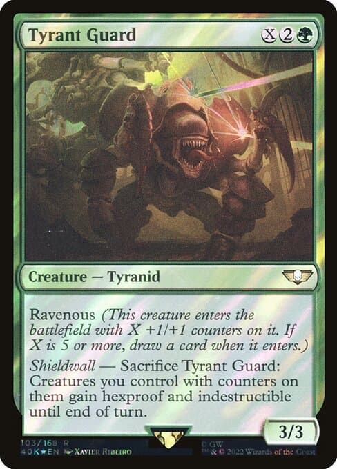 Tyrant Guard from Warhammer 40,000 Commander (Rare)