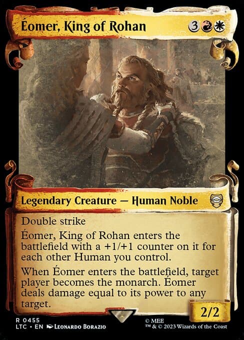 Éomer, King of Rohan from Tales of Middle-earth Commander (Rare)
