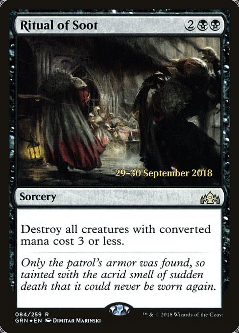 Ritual of Soot from Guilds of Ravnica Promos (Rare)