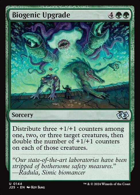 Biogenic Upgrade from Foundations Jumpstart (Uncommon)