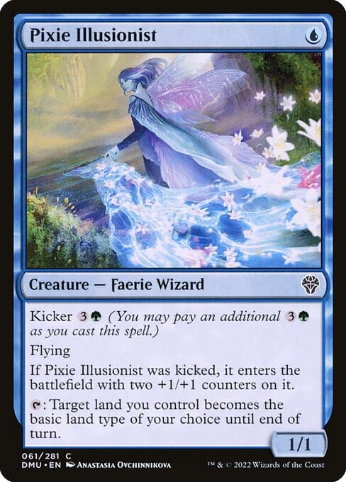Pixie Illusionist from Dominaria United (Common)
