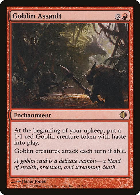 Goblin Assault from Shards of Alara (Rare)