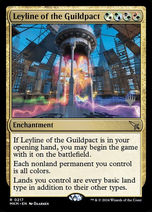Leyline of the Guildpact from Murders at Karlov Manor Promos (Rare)
