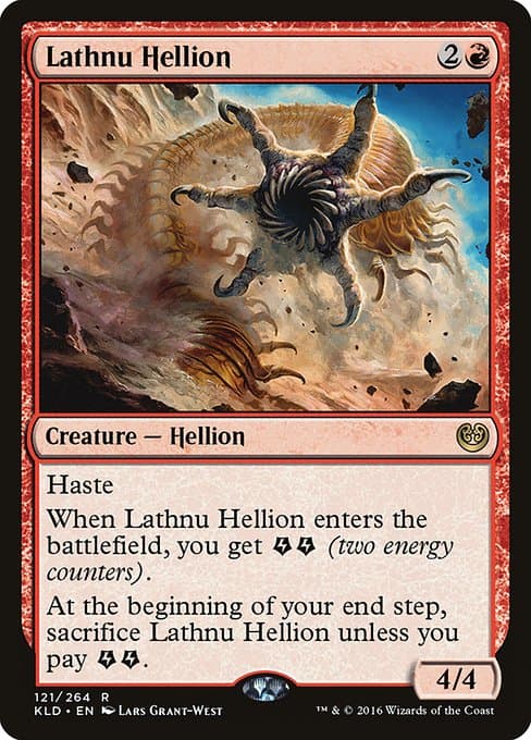 Lathnu Hellion from Kaladesh (Rare)