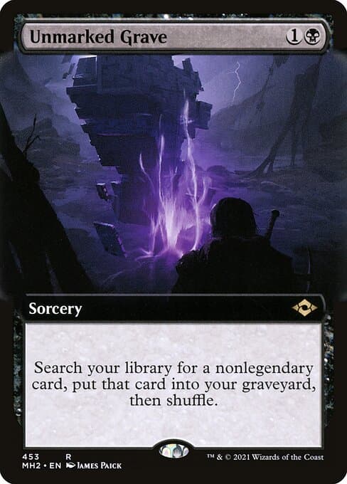 Unmarked Grave from Modern Horizons 2 (Rare)