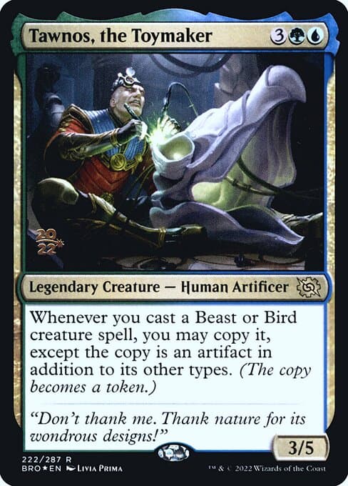 Tawnos, the Toymaker from The Brothers' War Promos (Rare)