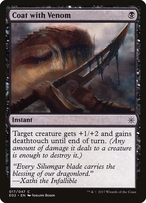 Coat with Venom (Common)