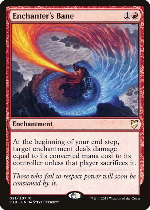 Enchanter's Bane from Commander 2018 (Rare)