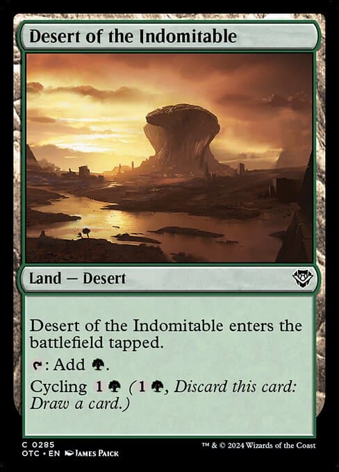 Desert of the Indomitable (Common)