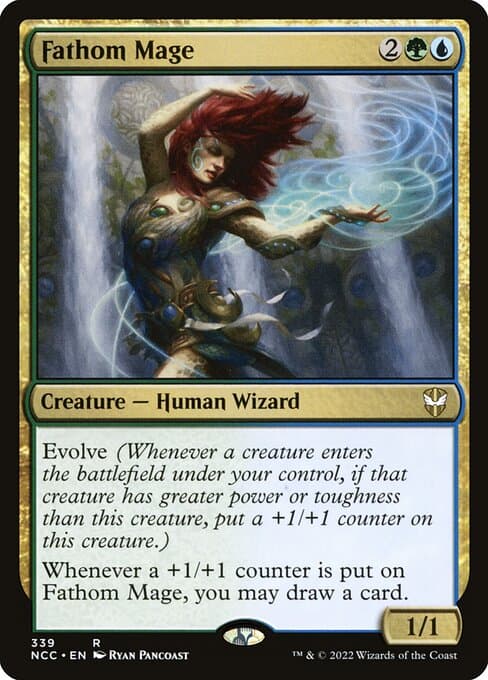 Fathom Mage from New Capenna Commander (Rare)