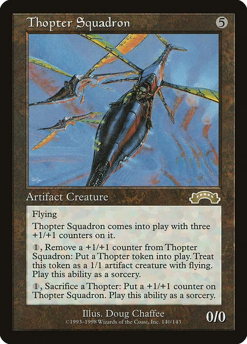 Thopter Squadron from Exodus (Rare)