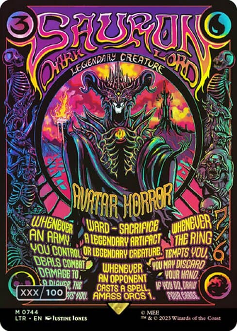 Sauron, the Dark Lord from The Lord of the Rings: Tales of Middle-earth (Mythic)