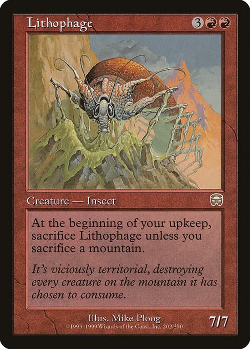 Lithophage from Mercadian Masques (Rare)