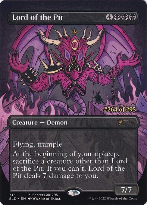 Lord of the Pit from Secret Lair Drop (Rare)