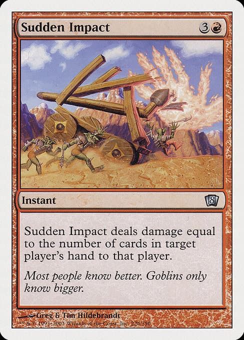 Sudden Impact from Eighth Edition (Uncommon)