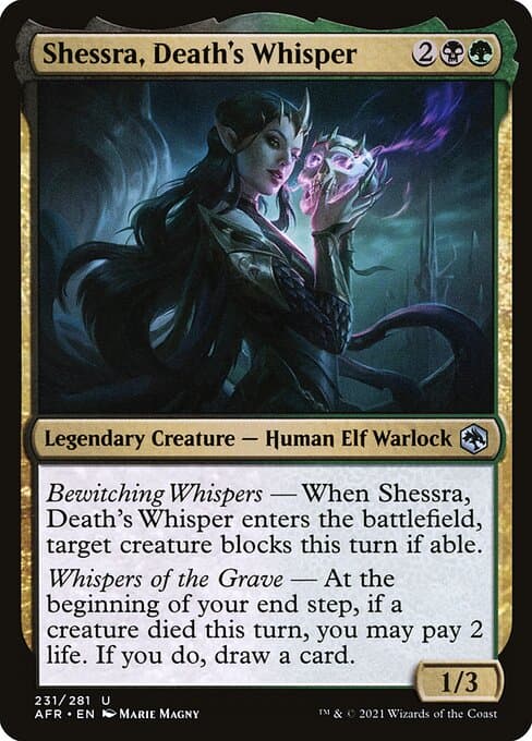 Shessra, Death's Whisper (Uncommon)