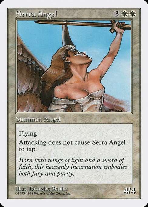 Serra Angel (Uncommon)