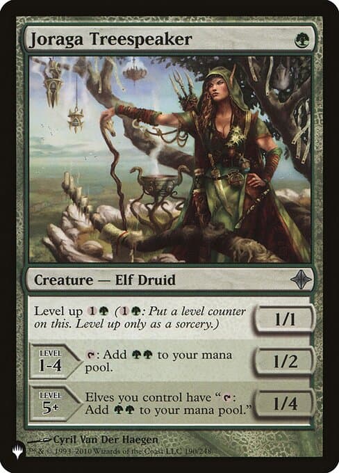 Joraga Treespeaker from The List (Uncommon)