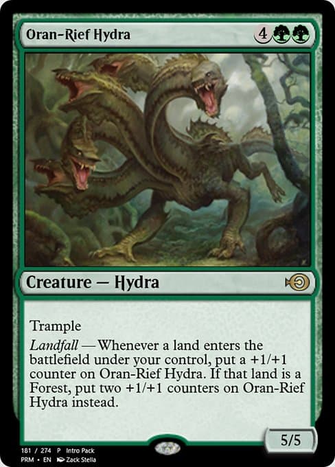 Oran-Rief Hydra from Magic Online Promos (Rare)
