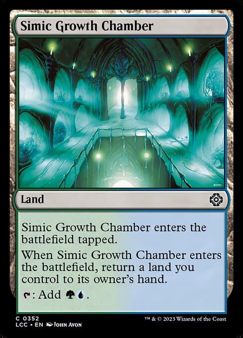 Simic Growth Chamber from The Lost Caverns of Ixalan Commander (Common)