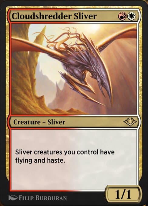 Cloudshredder Sliver from Jumpstart: Historic Horizons (Rare)