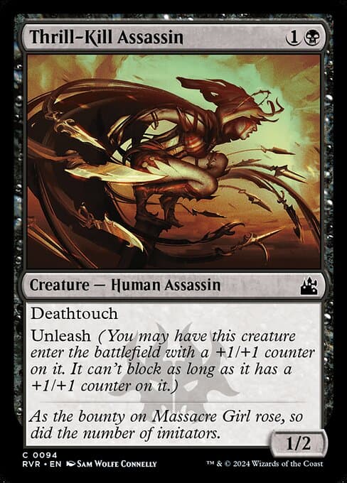 Thrill-Kill Assassin from Ravnica Remastered (Common)
