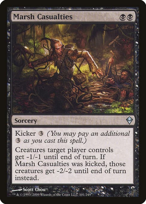 Marsh Casualties from Zendikar (Uncommon)