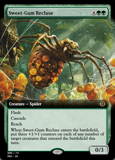 Sweet-Gum Recluse from Magic Online Promos (Rare)